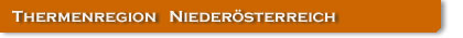 Thermen Nieder�sterreich